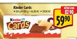 Albert Kinder Cards nabídka