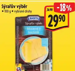 Albert Madeta Sýrařův výběr nabídka