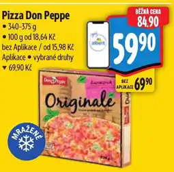 Albert Pizza Don Peppe nabídka