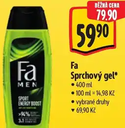 Albert Fa Sprchový gel nabídka