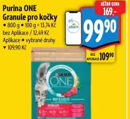 Albert Purina ONE Granule pro kočky nabídka