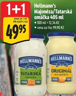 Albert Hellmann's Majoneza/Tatarská omáčka nabídka