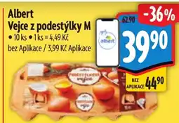 Albert Albert Vejce z podestýlky M nabídka