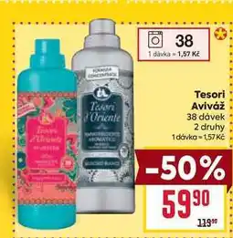 Billa Tesori Aviváž 38 dávek nabídka
