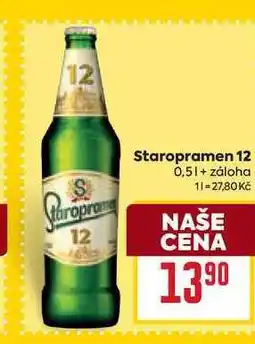 Billa Staropramen 12 0,5l nabídka