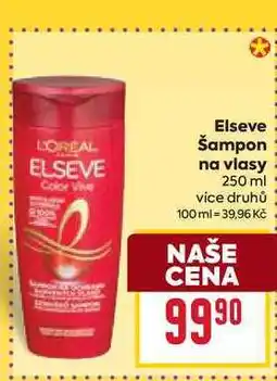 Billa Elseve Šampon na vlasy 250 ml nabídka
