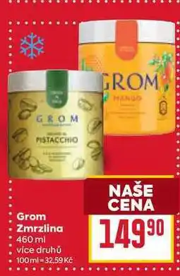 Billa Grom Zmrzlina 460 ml nabídka
