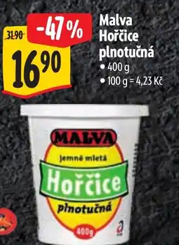 Albert Malva Horčice plnotučná nabídka