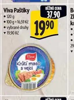 Albert Viva Paštiky 120 g nabídka