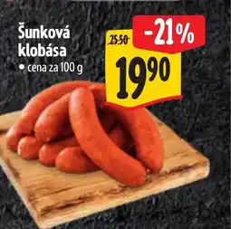 Albert Šunková klobása nabídka