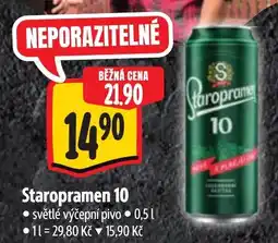Albert Staropramen 10 nabídka