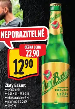 Albert Zlatý Bažant nabídka
