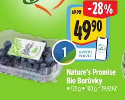 Albert Nature's Promise Bio Borůvky nabídka