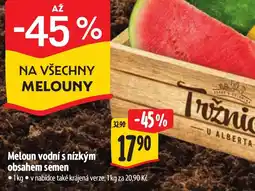 Albert Meloun vodní s nízkým obsahem semen nabídka