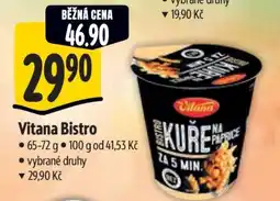 Albert Vitana bistro nabídka