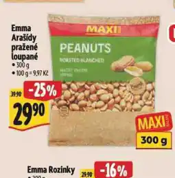 Albert Emma arašídy pražené loupané nabídka
