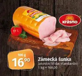 Coop Zámecká šunka nabídka