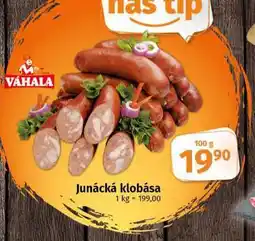 Coop Junácká klobása nabídka