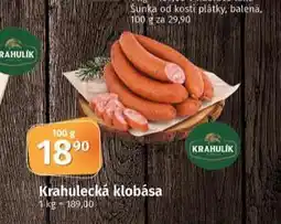 Coop Krahulecká klobása nabídka