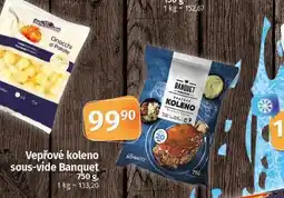Coop Vepřové koleno sous-vide banquet nabídka