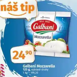 Coop Galbani mozzarella nabídka