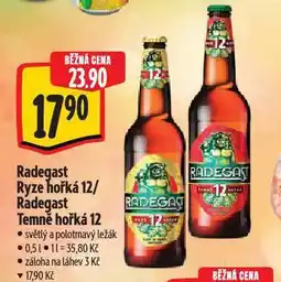 Albert Pivo radegast temně hořká 12 nabídka