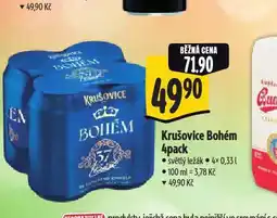 Albert Pivo krušovice bohém nabídka
