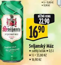 Albert Pivo svijanský máz nabídka