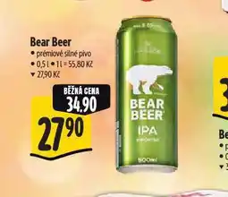Albert Bear beer nabídka
