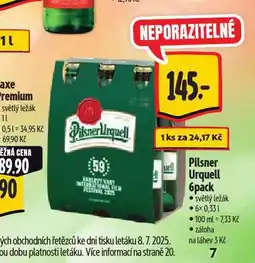 Albert Pivo pilsner urquell nabídka