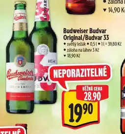 Albert Pivo budvar 33 nabídka