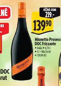 Albert Mionetto prosecco doc frizzante nabídka