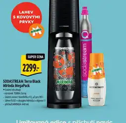 Albert Sodatsream terra black mirinda megapack nabídka