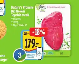 Albert Bio hovězí topside steak nabídka