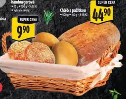 Albert Chléb s pažitkou nabídka