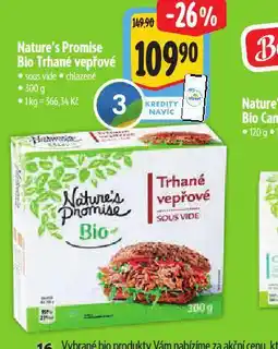 Albert Bio trhané vepřové nabídka