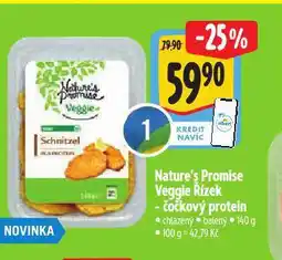 Albert Veggie řízek - čočkový protein nabídka