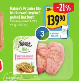 Albert Bio marinovaná vepřová pečeně bez kosti nabídka