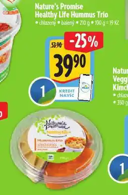 Albert Hummus trio nabídka