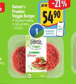 Albert Veggie burger nabídka