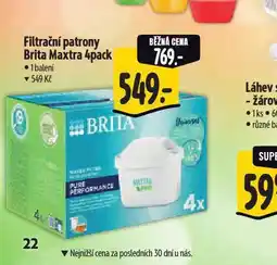 Albert Filtrační patrony brita maxtra nabídka