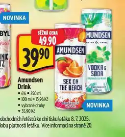 Albert Amundsen drink nabídka