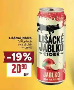 Billa Lišácké jablko nabídka