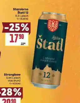 Billa Starobrno štatl 12 nabídka