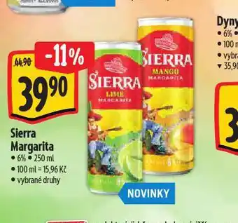 Albert Sierra margarita nabídka
