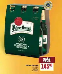Billa Pivo pilsner urquell nabídka