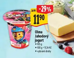 Albert Olma Jahodový jogurt nabídka