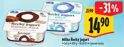 Albert Milko Řecký jogurt nabídka