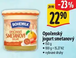 Albert Opočenský jogurt smetanový nabídka