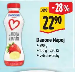 Albert Danone Nápoj nabídka